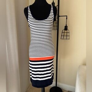 Lilly Pulitzer Stanton Racerback Sweater Small Dress Resort White Buoy Stripe